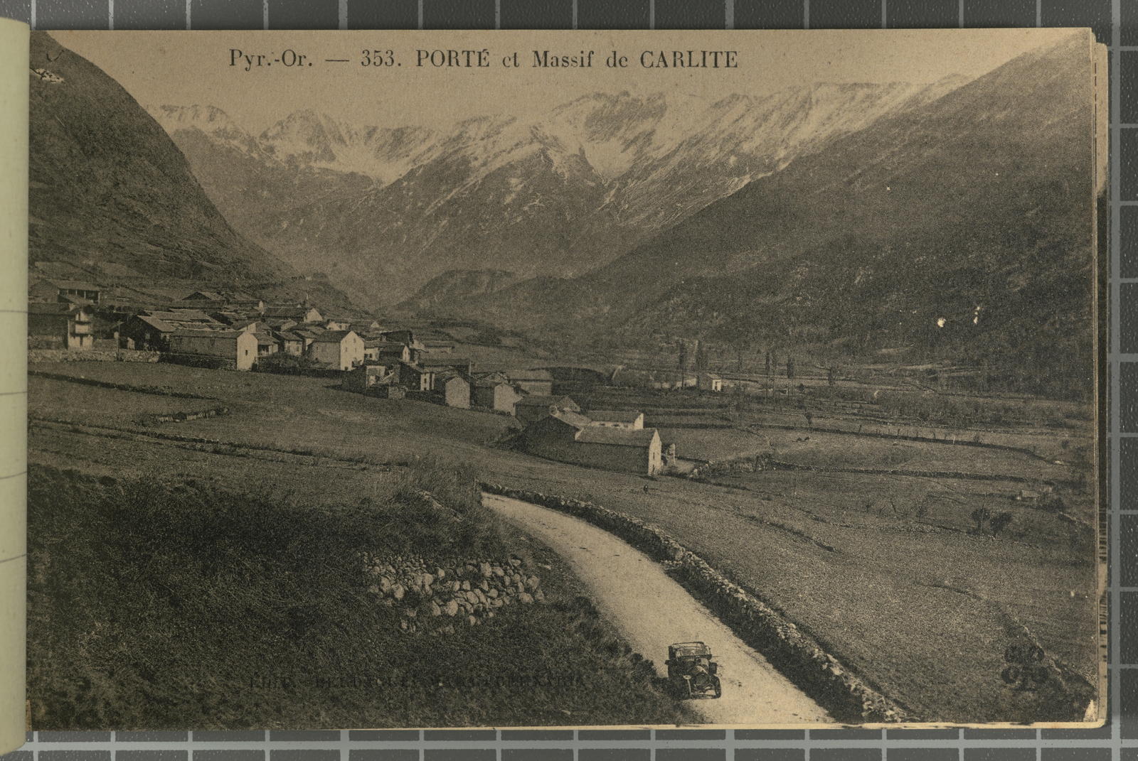 Desconegut, 353. Porté et massif de Carlite
