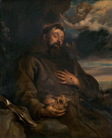 Anthony van Dyck, Hl. Franziskus in Ekstase
