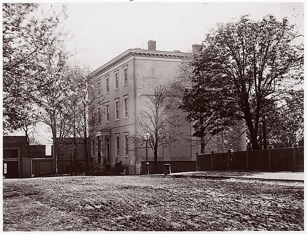 Alexander Gardner, Jeff. Davis House, Executive Mansion, C.S.A., Richmond