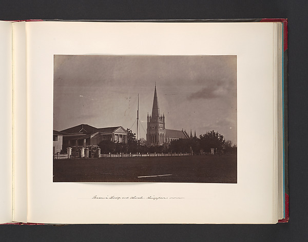 John Thomson, Masonic Lodge and Church. Singapore