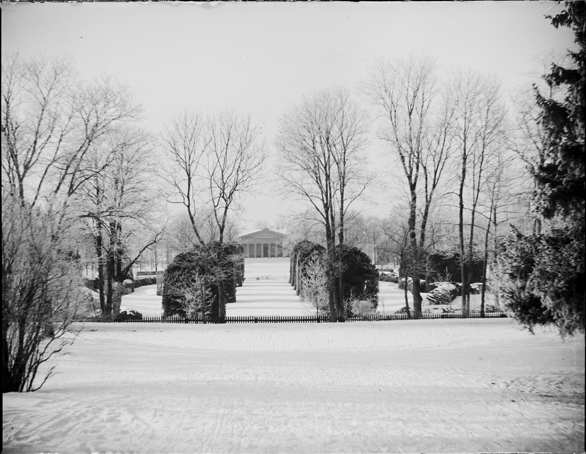 Okänd,, View of the Botanical Garden, Uppsala