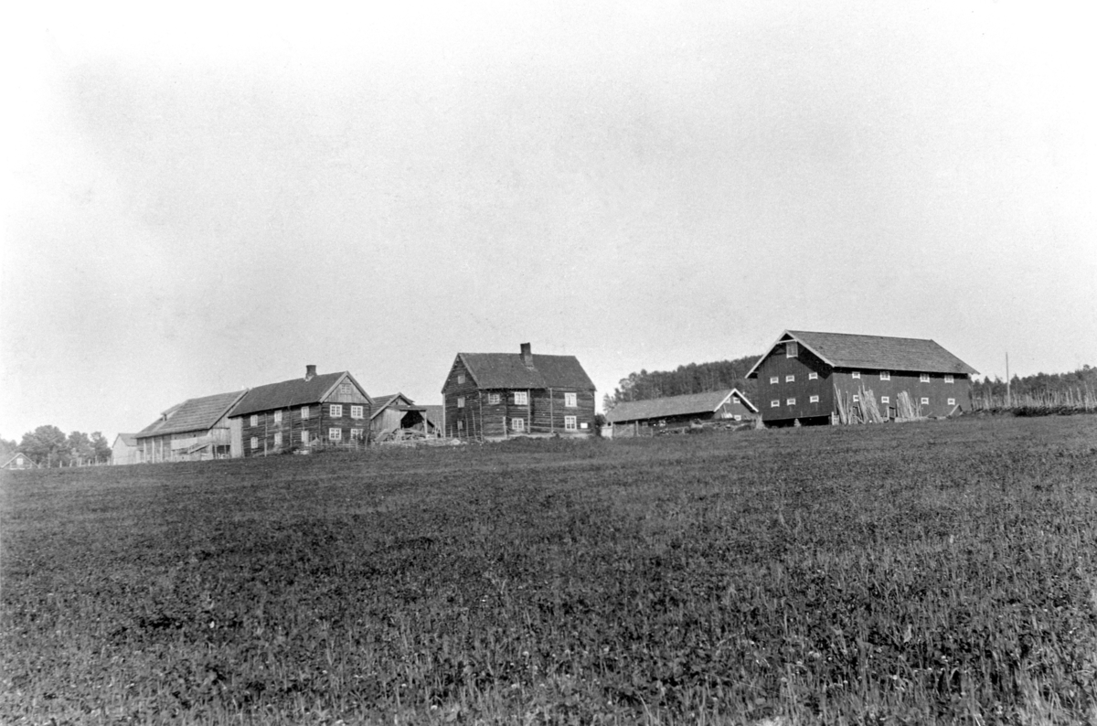 Anno Domkirkeodden, Husa på Øvre Sund, Helgøya, tidlig på 1900-tallet.
