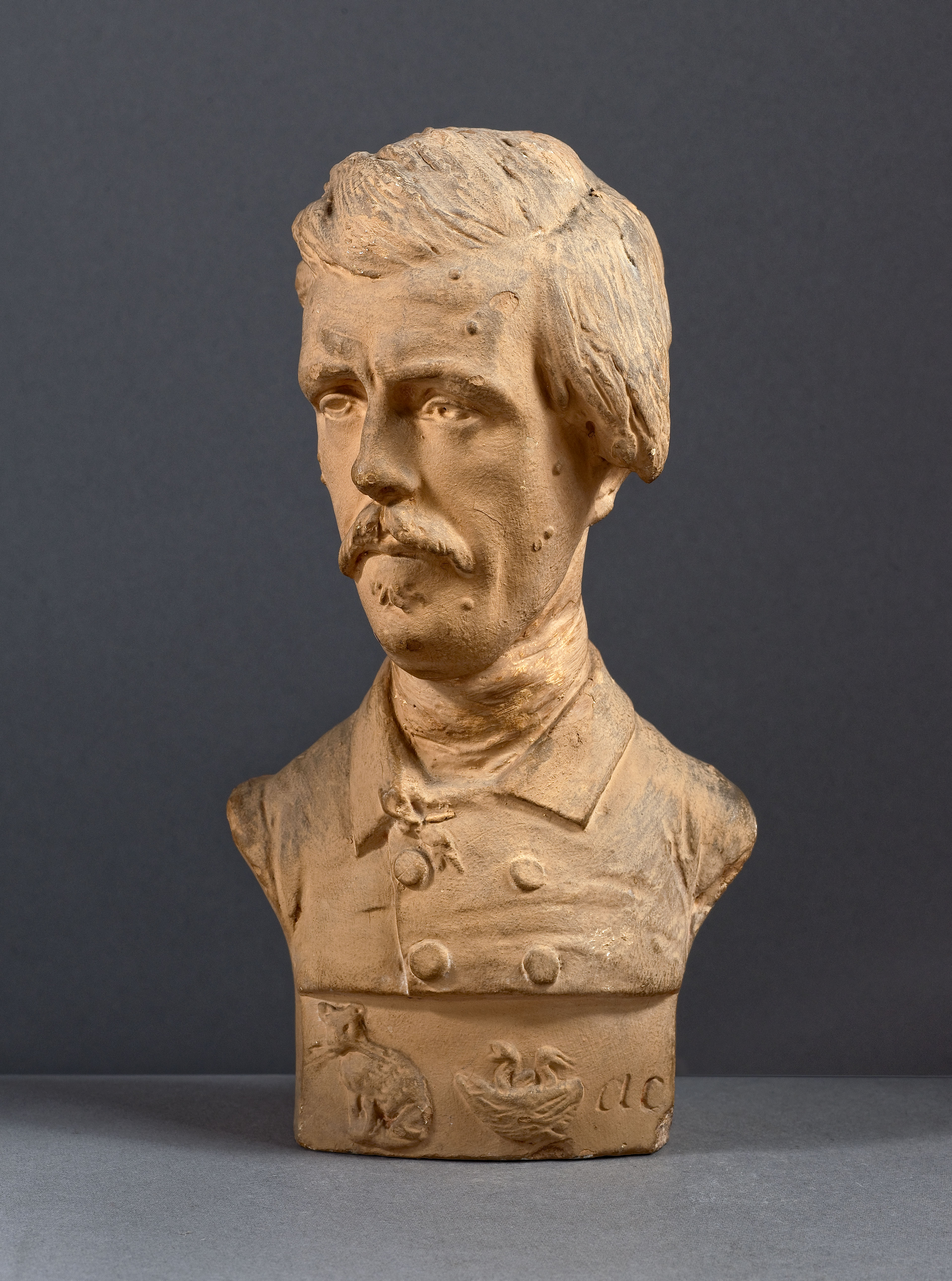 Jean Pierre Dantan, Portrait-charge d'Edouard de Chaniac (?-1855), médecin
