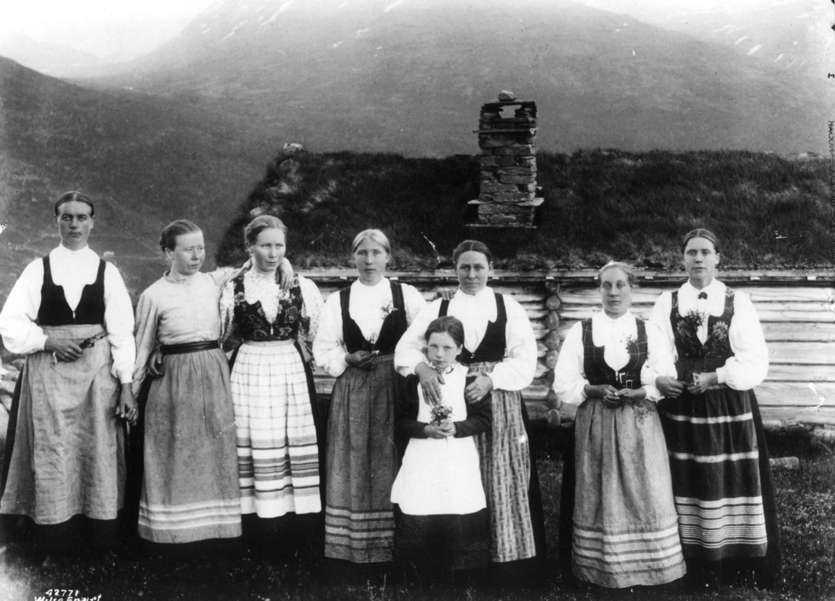 Anders Beer Wilse, Drakt. Kvinnedrakter.