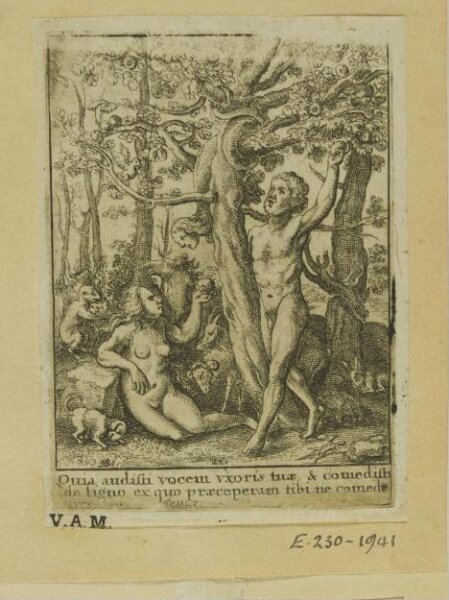 Wenceslaus Hollar, The Fall of Man