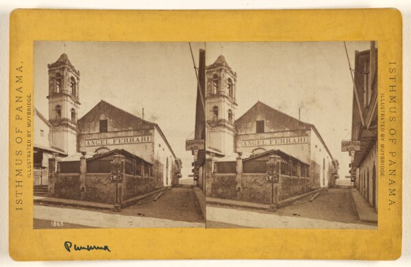 Eadweard J. Muybridge, Panama. Ruins of Church of San Juan de Dios.