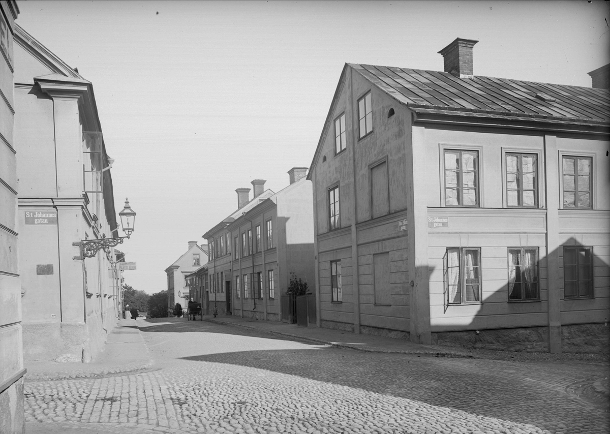 Alfred Dahlgren, Upper Castle Street - St JohannesÖ, Fjärdingen, Uppsala 1901 - 1902