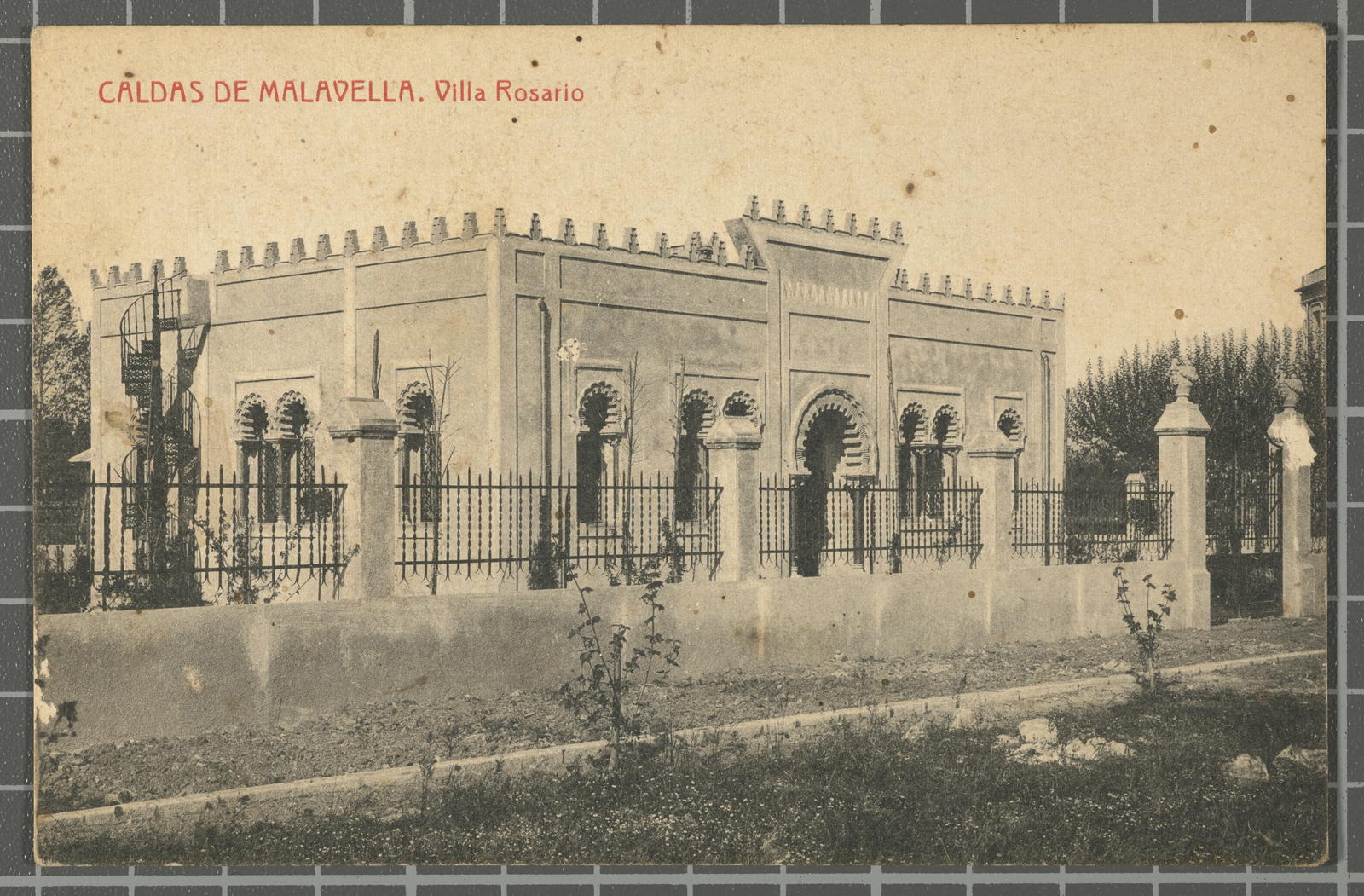 Desconegut, Caldas de Malavella. Villa Rosario