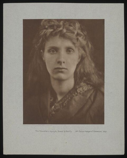Julia Margaret Cameron, The Mountain Nymph Sweet Liberty