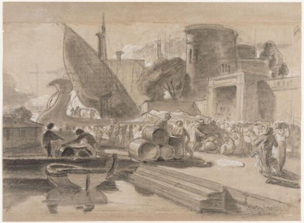 Unknown, Drawing by a member of the Sketching Society