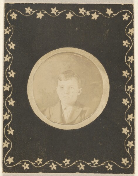 Unknown, Hannah. Edgar. [Portrait of a boy]