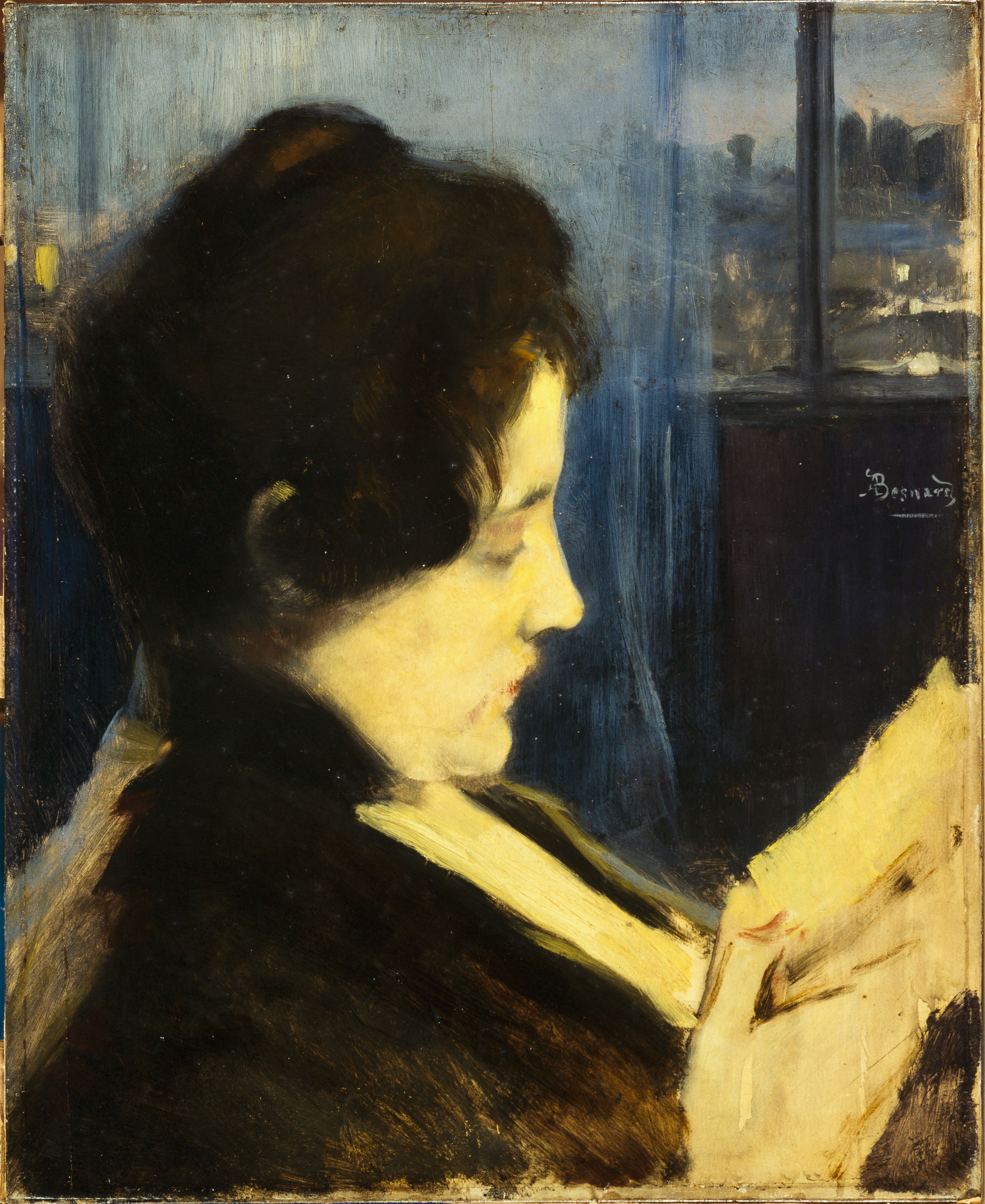 Albert Besnard, Portrait de madame Besnard, née Charlotte Dubray (1854-1931)