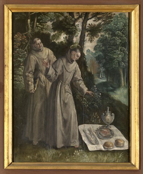 Maerten de Vos, Saint Didacus Finds a Miraculous Meal