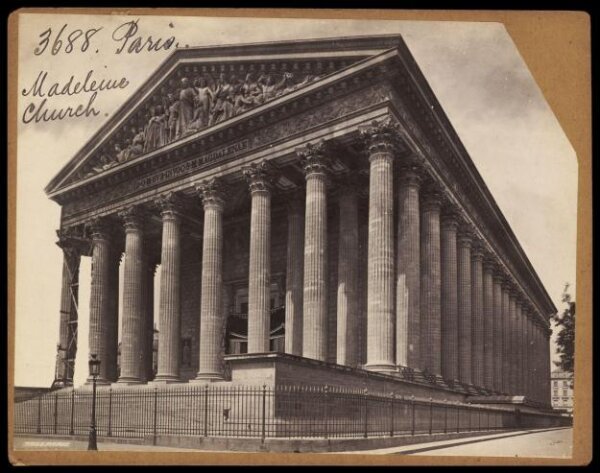 Francis Frith, Paris.  Madeleine Church