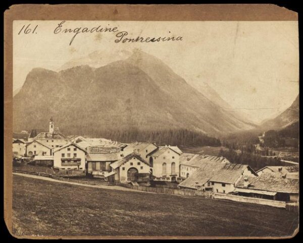 Francis Frith, Engadine Pontressina