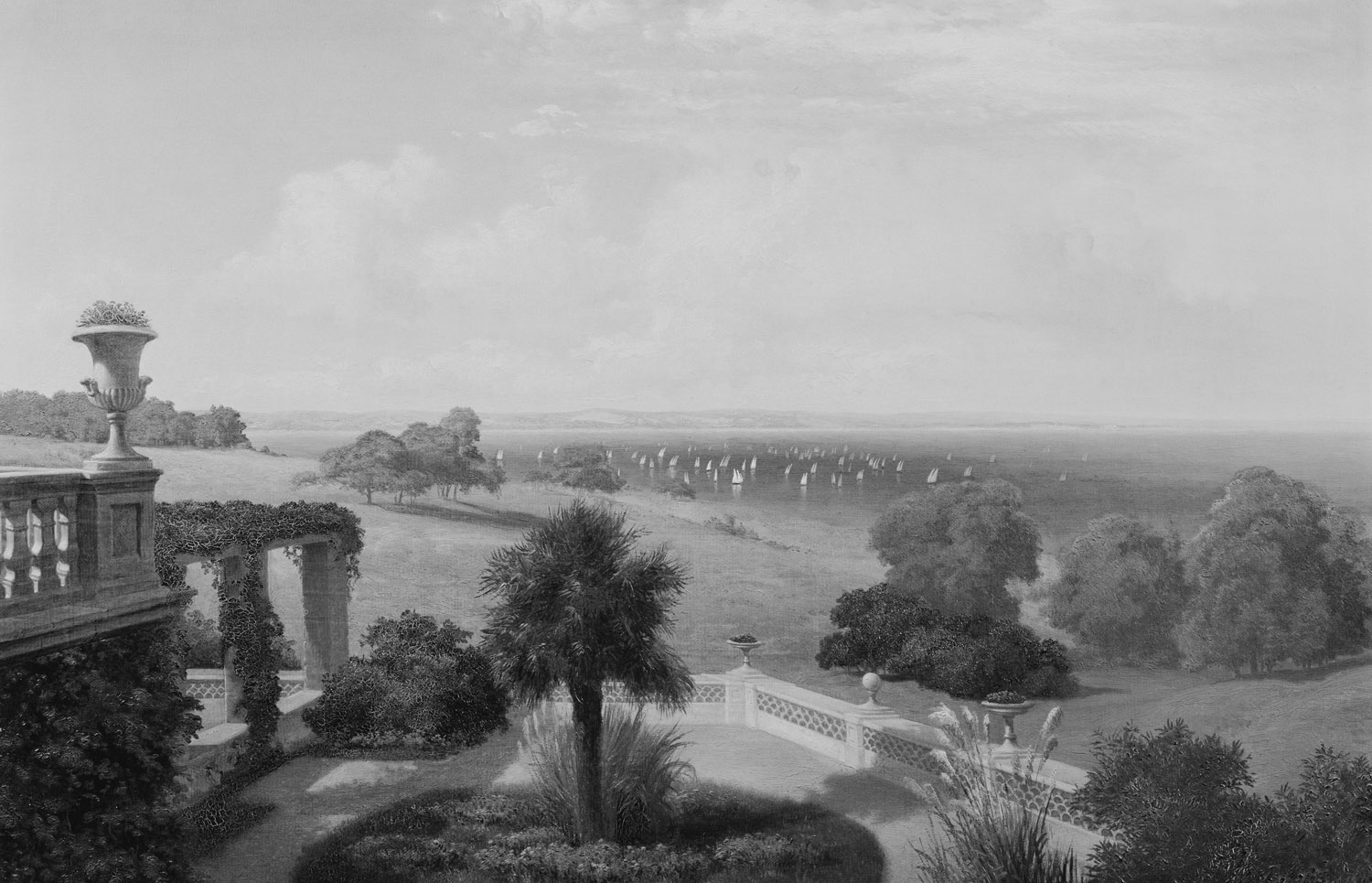 August Becker, Osborne: the Lower Terrace