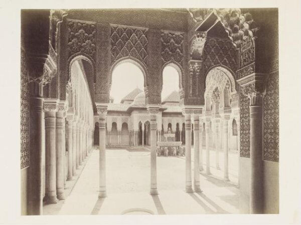 Unknown, View of the Court of the Lions from the Sala de los Escudos