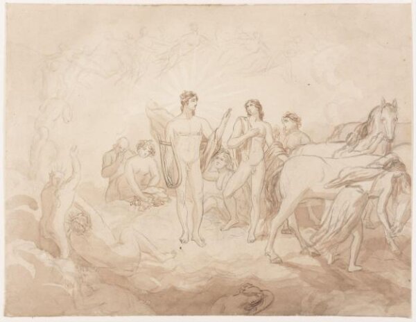 Unknown, Drawing by a member of the Sketching Society