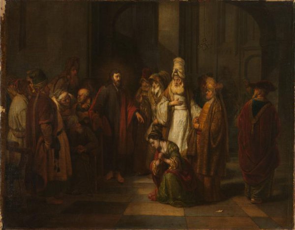 Gerbrand van den Eeckhout, Christ and the Woman in Adultery