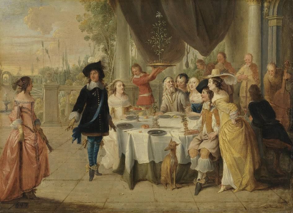 Hieronymus Janssens, The Menuet