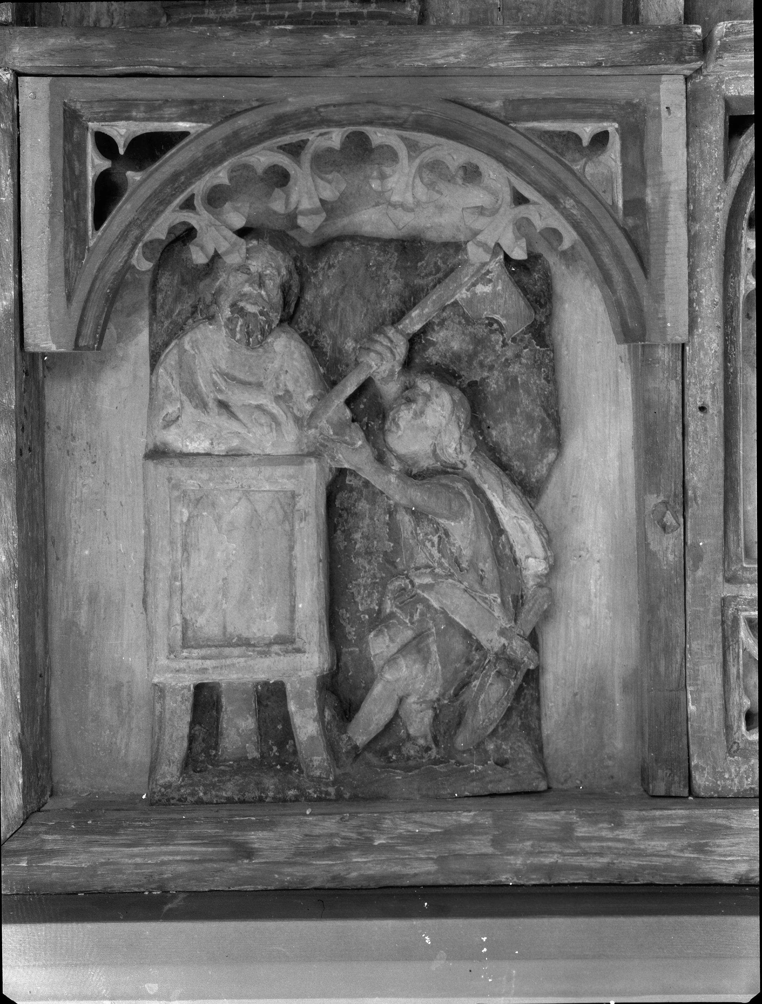 Iwar Anderson, Bälinge kyrka