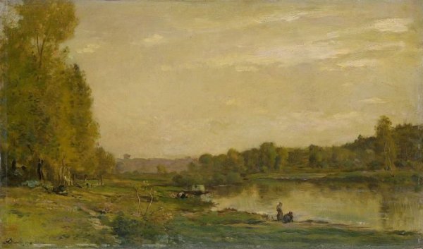 Charles-François Daubigny, Landscape on the Oise