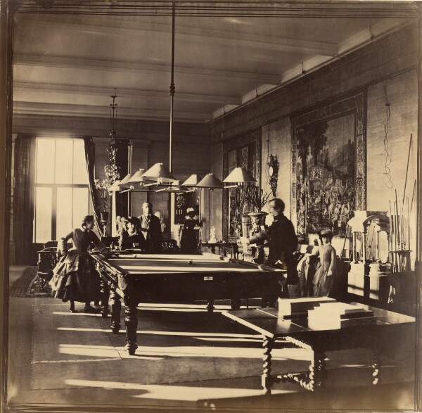 Roger Fenton, [The Billiard Room, Mentmore House]