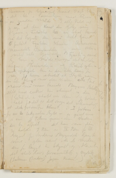 J.A. Jerichau (II), Notater