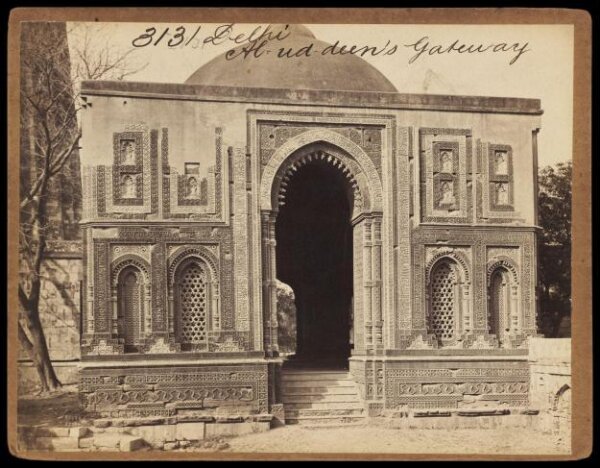 Francis Frith, Delhi. Al-ud-deen's Gateway