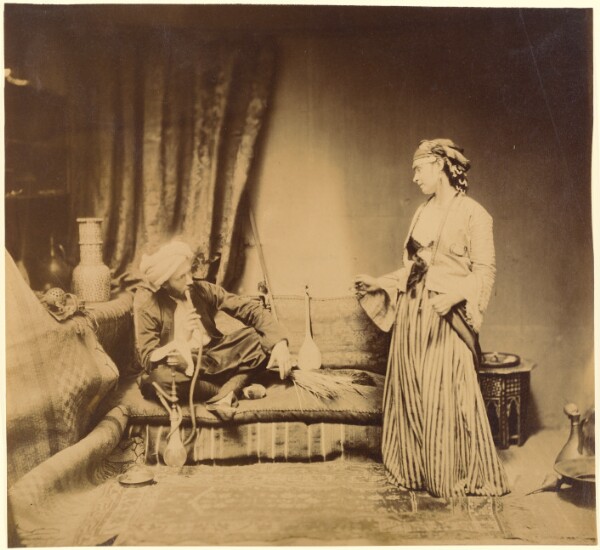 Roger Fenton, Smoker and Dancing Girl