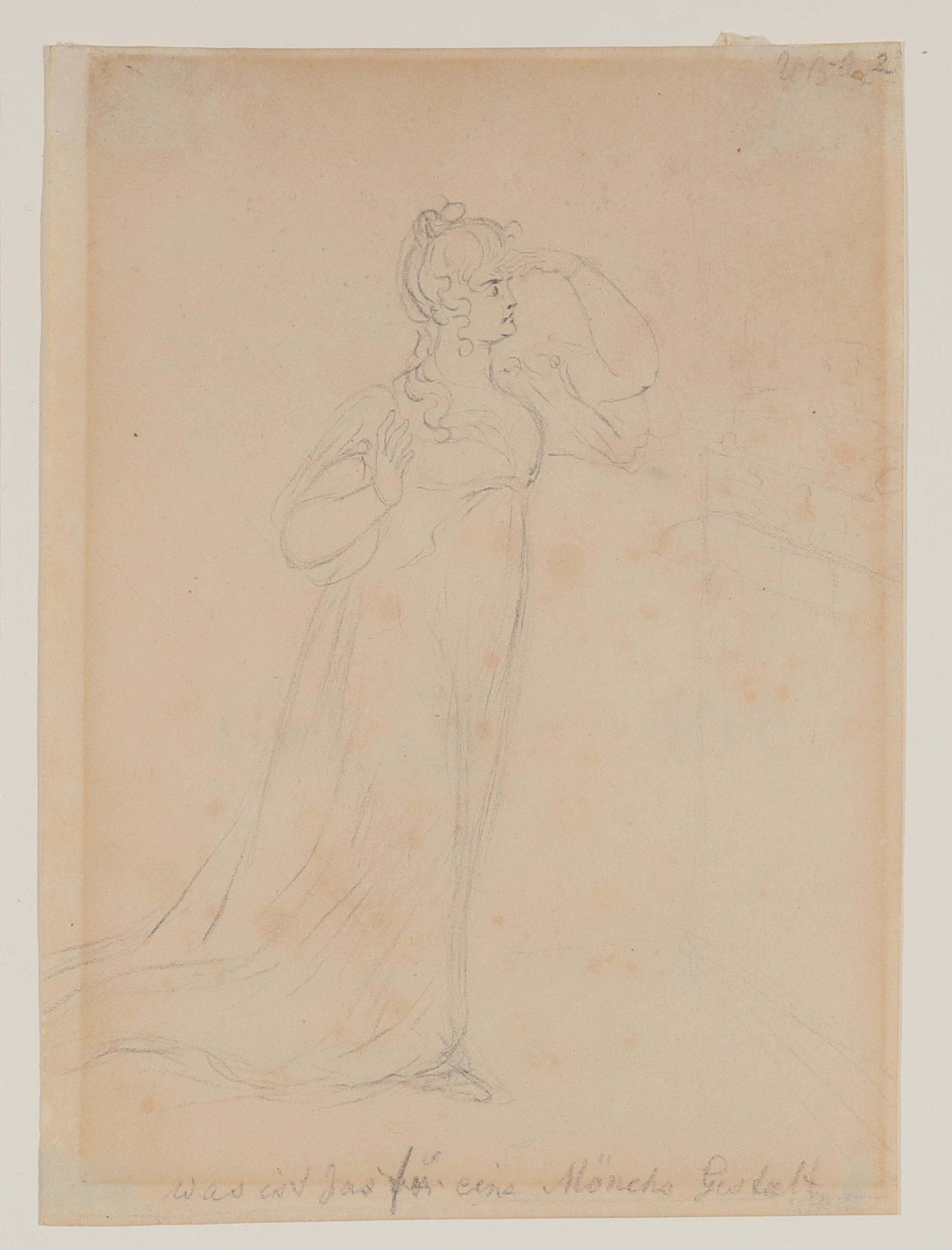 Gebrüder Henschel (Kupferstecher), Friederike Bethmann-Unzelmann als Adelheid in Goethes "Götz von Berlichingen"