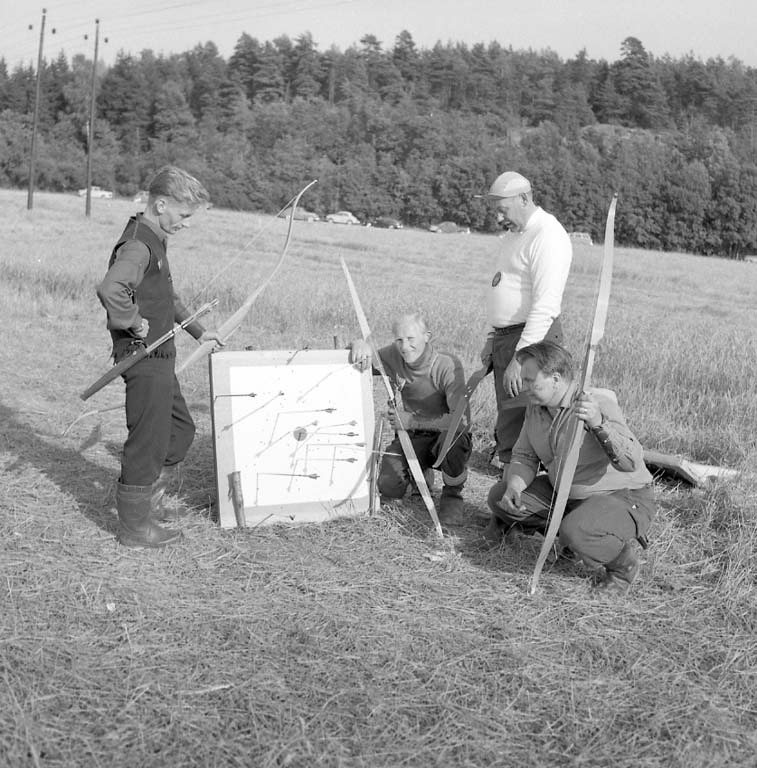 Arne Andersson, Enligt notering: "Bågskytte Sm Sept -60".