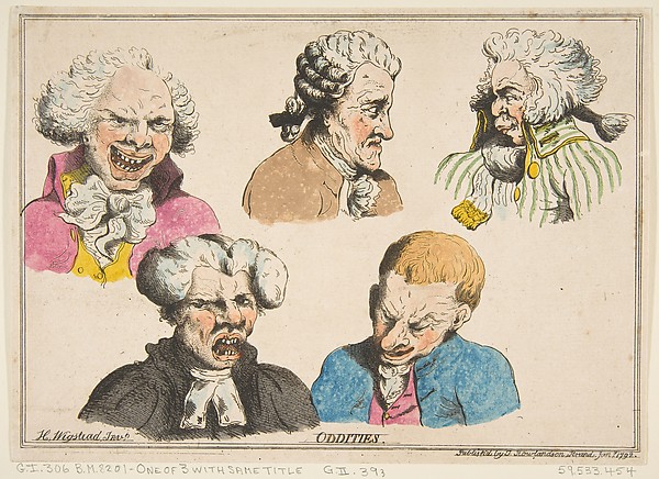Thomas Rowlandson, Oddities