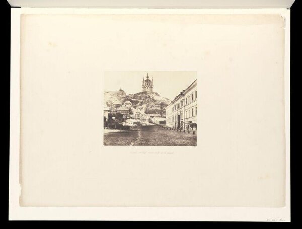 Fenton, Roger, Church at Kief, snow drifts on the ground