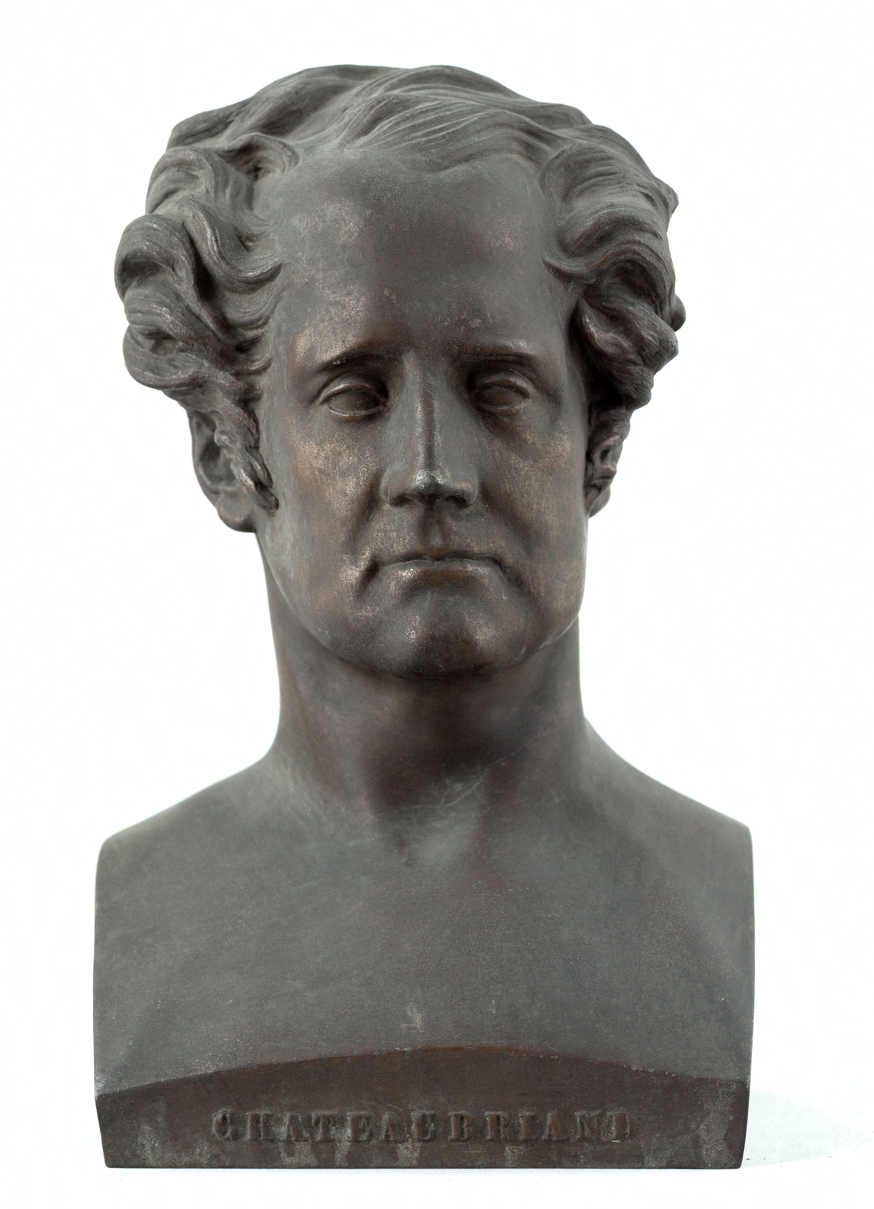 David d'Angers, Portrait de Chateaubriand (1768-1848), écrivain