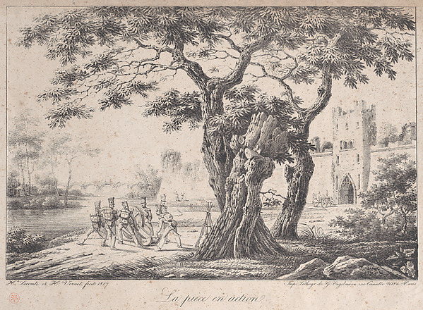 Horace Vernet, The Group in Action