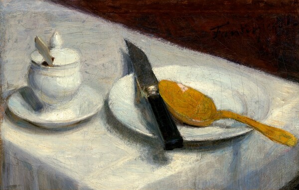 Henri Fantin-Latour, Still Life with Mustard Pot