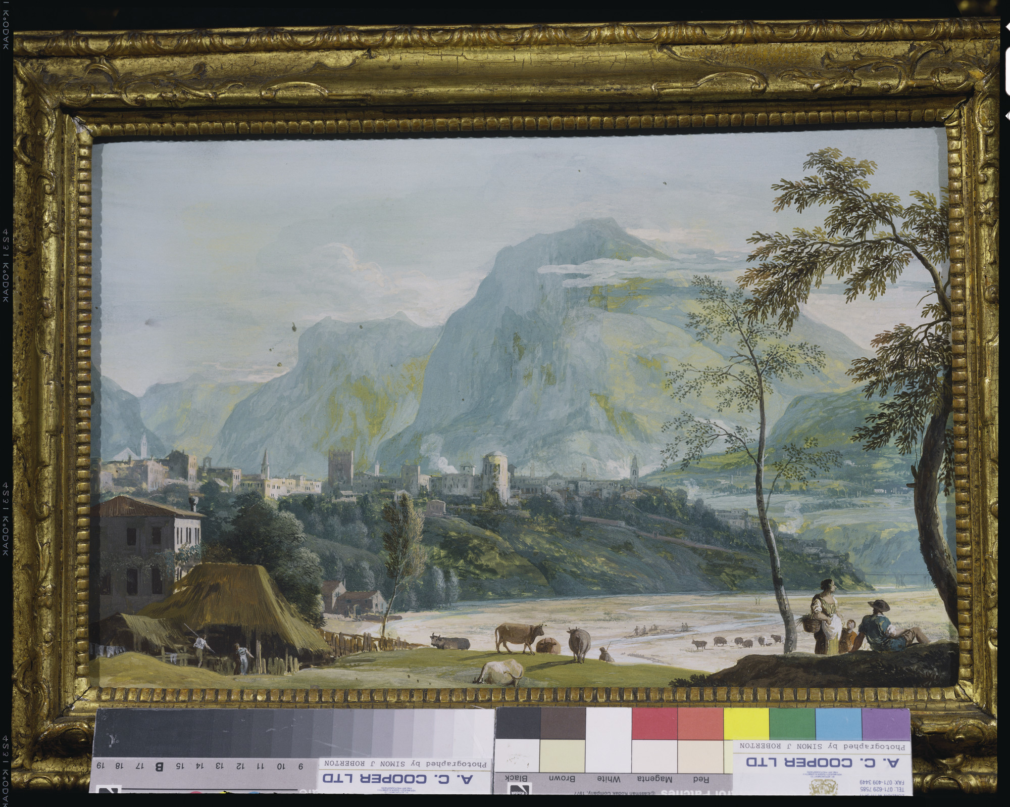 Marco Ricci, View of Belluno