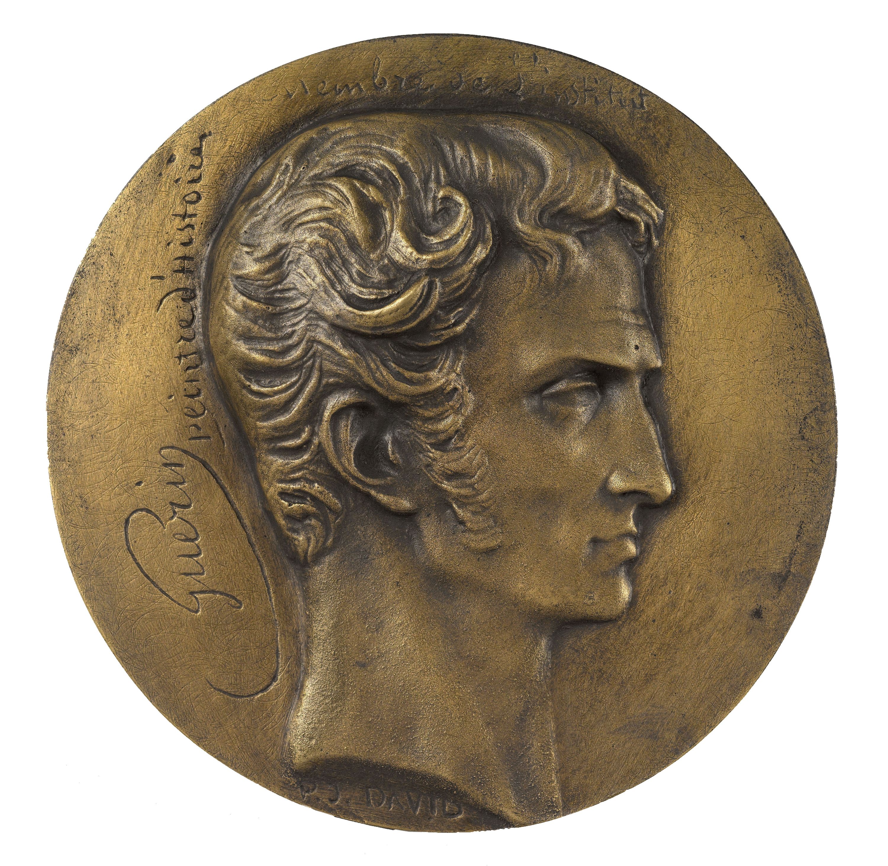 David d'Angers, Portrait de Pierre-Narcisse Guérin (1774-1833), peintre