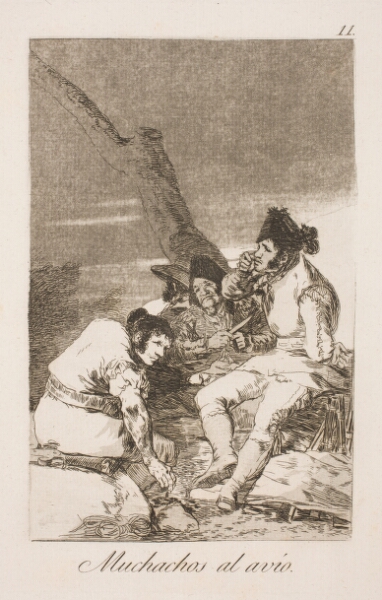 Francisco de Goya, Til arbejdet drenge