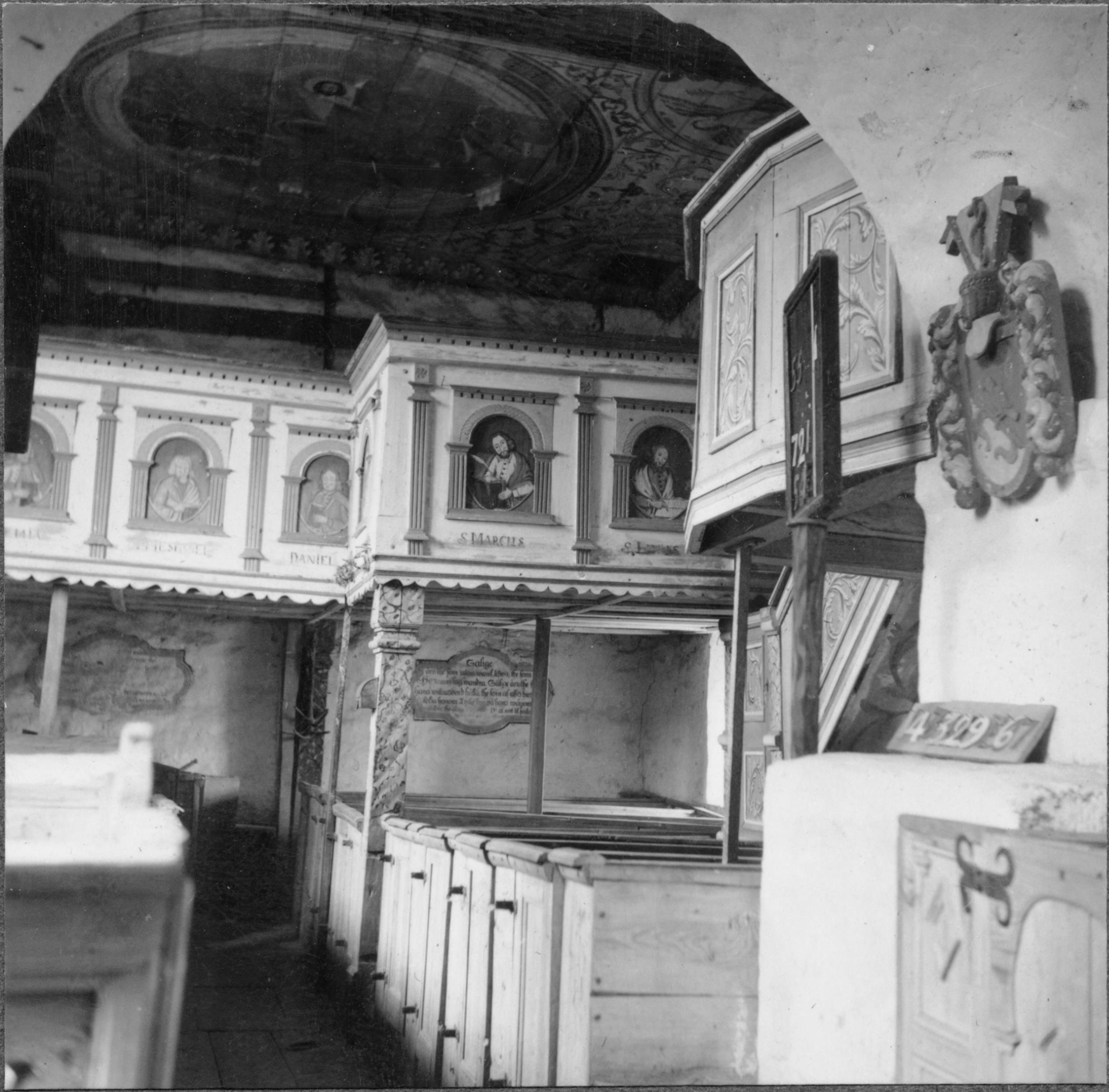 Olle Hellström, Suntaks gamla kyrka