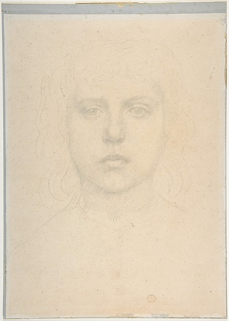 Alphonse Legros, Head of a Girl