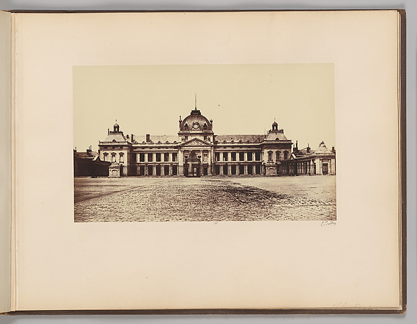 Edouard Baldus, École militaire