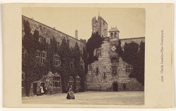 Francis Bedford, Chirk Castle - The Courtyard.
