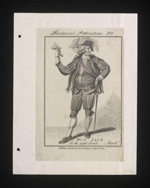 Unknown, Mr John Palmer as Don Jack