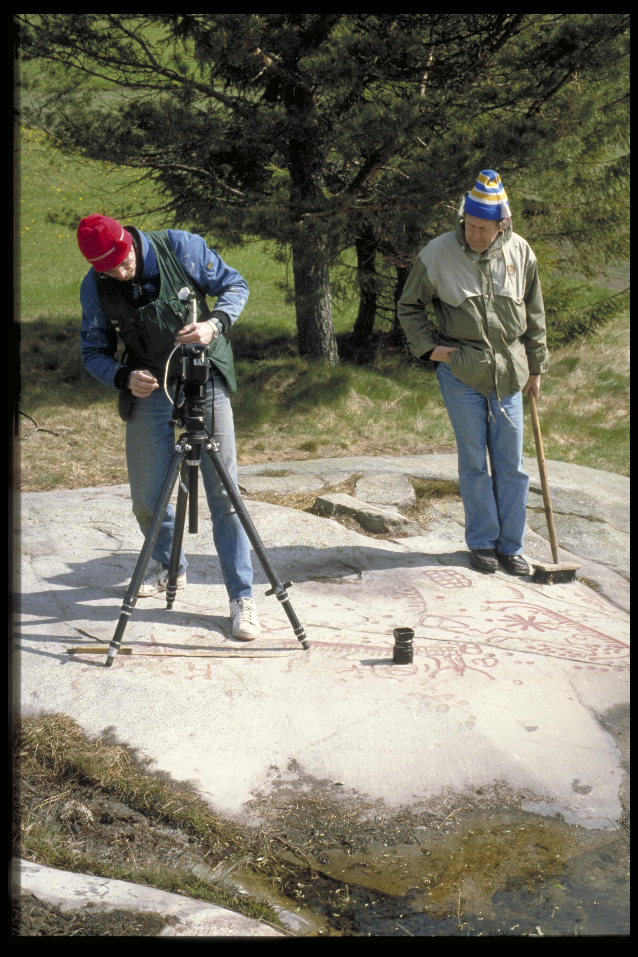 Bengt A Lundberg, Masslebergs hällristningsdområde