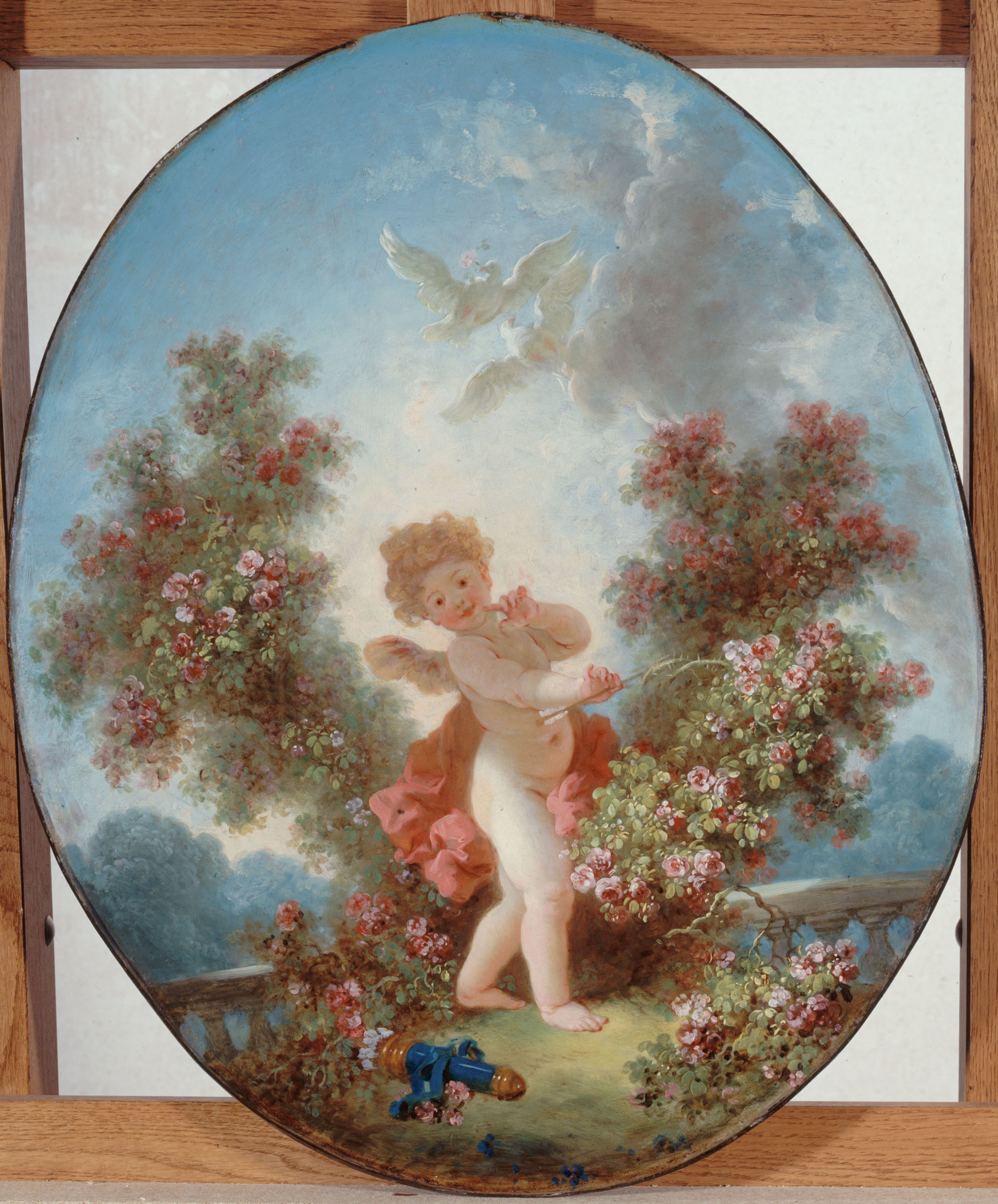 Jean-Honoré Fragonard, L'Amour en sentinelle