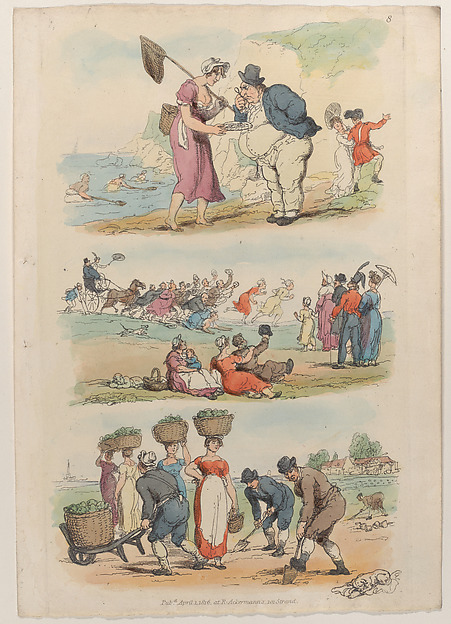 Thomas Rowlandson, Plate 8, from "World in Miniature"