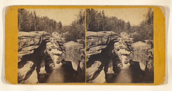 John B. Heywood, Upper Falls of the Ammonoosuc. [White Mountain]