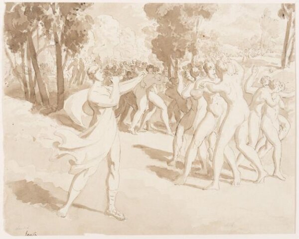 Unknown, Drawing by a member of the Sketching Society